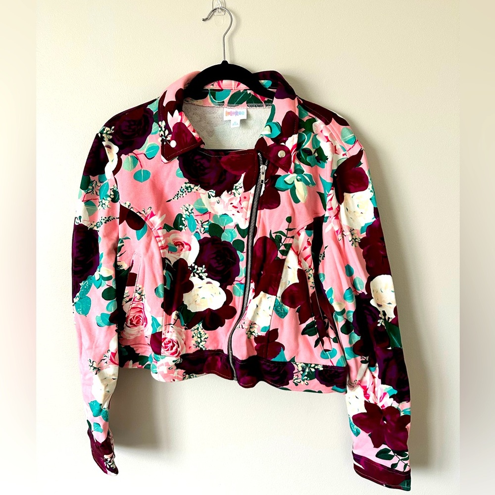 Floral Bomber Jacket